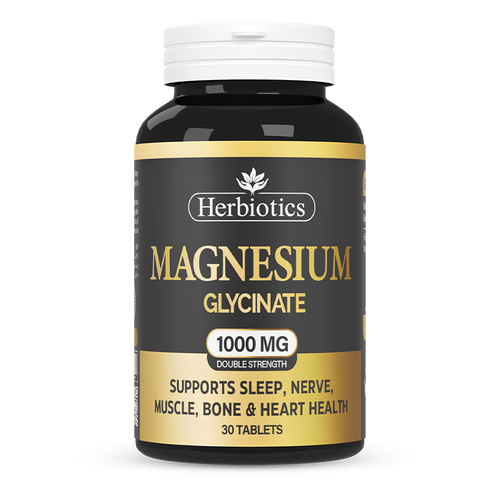 Magnesium Glycinate 1000mg (Double Strength)